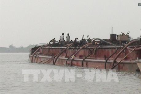 Tạm dừng thi công Dự án nạo vét, khơi thông luồng đường thủy nội địa sông Cầu
