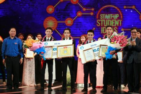 Giải pháp giám sát nguồn nước đạt giải Nhất cuộc thi Start-up Studen Ideas 2017