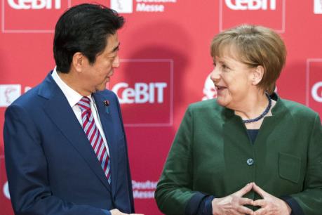 Nhật Bản - Đức cam kết bảo vệ chính sách thương mại tự do