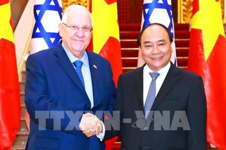 Thủ tướng Nguyễn Xuân Phúc tiếp Tổng thống Israel