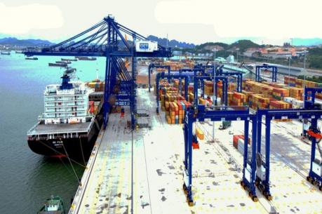 Thí điểm vận chuyển hàng hóa trung chuyển giữa các cảng biển quốc tế