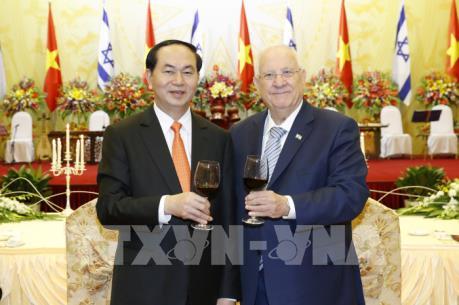 Chủ tịch nước: Hợp tác song phương Việt Nam-Israel sẽ bước vào giai đoạn phát triển mới