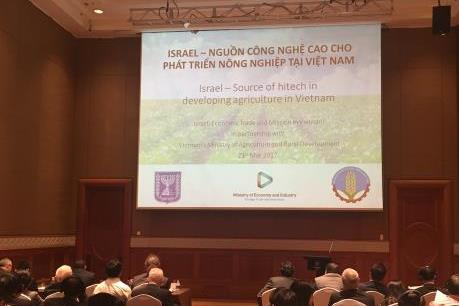 Doanh nghiệp Israel mong muốn hợp tác lĩnh vực nông nghiệp công nghệ cao tại Việt Nam
