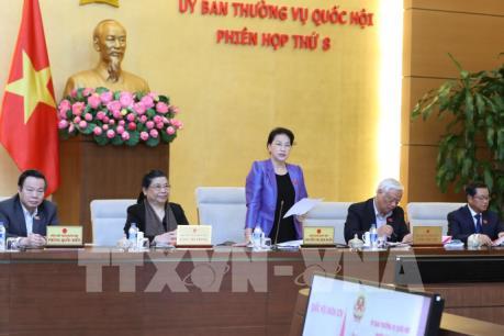 Bế mạc Phiên họp thứ 8, Ủy ban thường vụ Quốc hội