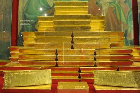 Giá vàng hôm nay chạm mức đỉnh của 3 tuần