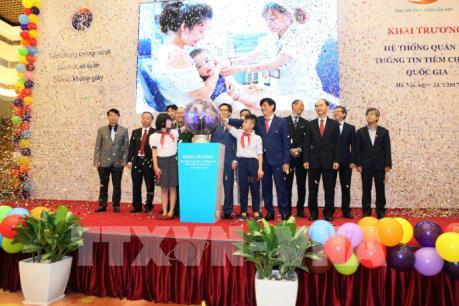 Khai trương Hệ thống quản lý thông tin tiêm chủng quốc gia