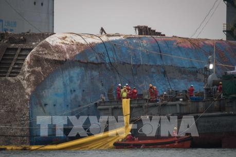 Hàn Quốc: Xác định xương của một nạn nhân mất tích trong vụ chìm phà Sewol