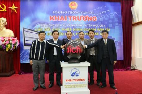 Bộ Giao thông Vận tải đứng đầu về dịch vụ công trực tuyến