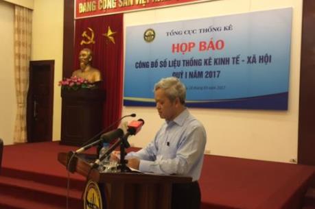 Quý I/2017, tăng trưởng GDP đạt 5,1%