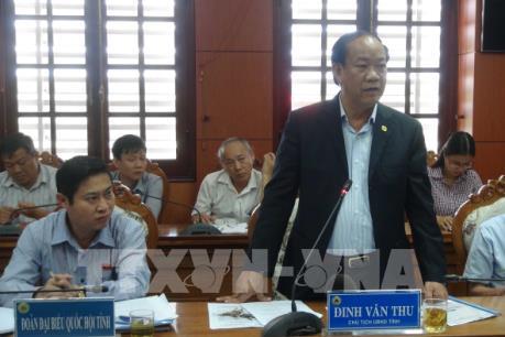 Quảng Nam kiến nghị cần đảm bảo sự cạnh tranh, minh bạch khi lựa chọn nhà đầu tư BOT