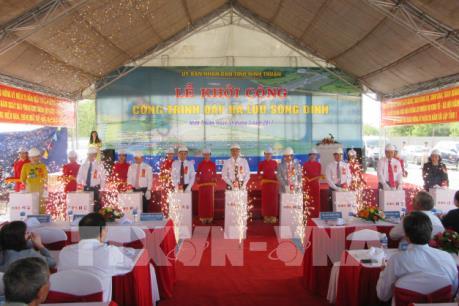 Hơn 700 tỷ đồng xây đập hạ lưu sông Dinh