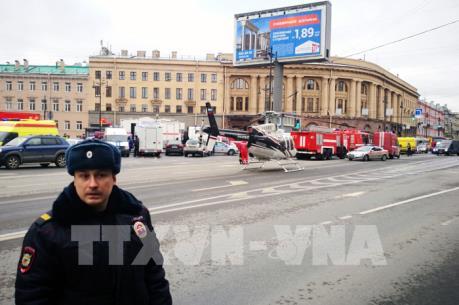Nổ ga tàu điện ngầm ở Nga: Hệ thống tàu điện ngầm Saint Petersburg hoạt động trở lại