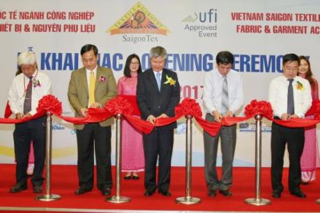 Gần 1.200 doanh nghiệp tham gia Triển lãm SaigonTex 2017