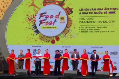 Khai mạc Lễ hội văn hoá ẩm thực và giải trí quốc tế Food Fest 2017