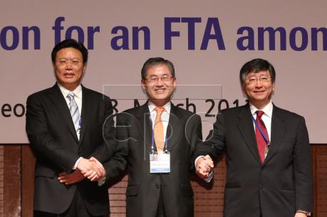 Hàn Quốc, Trung Quốc và Nhật Bản đàm phán hiệp định thương mại