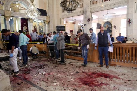 Lại xảy ra đánh bom nhà thờ ở Ai Cập gây thương vong lớn