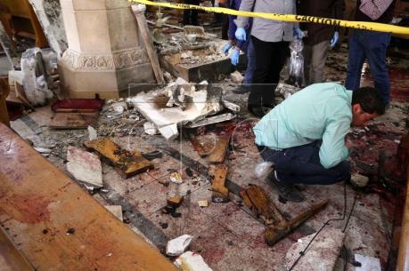 Vụ tấn công 2 nhà thờ Cơ đốc giáo tại Ai Cập: Lãnh đạo thế giới mạnh mẽ lên án