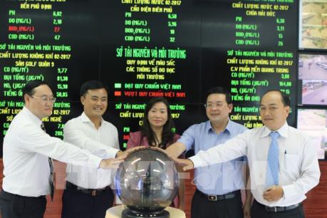 Tp. Hồ Chí Minh đưa thông tin quan trắc môi trường lên bảng điện tử 