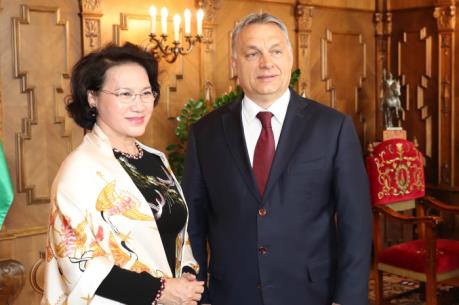 Chủ tịch Quốc hội Nguyễn Thị Kim Ngân hội kiến Thủ tướng Hungary Viktor Orban