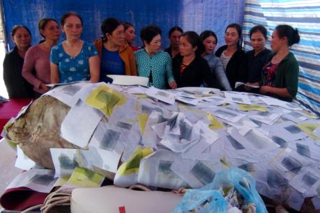 Tổ chức an táng cá Bà Bằng trọng lượng hơn 400 kg