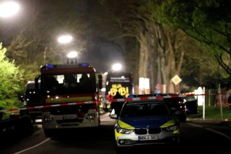 Đức: Xe bus của CLB Dortmund bị tấn công với 3 vụ nổ