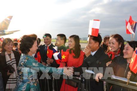 Chủ tịch Quốc hội Nguyễn Thị Kim Ngân bắt đầu thăm chính thức CH Czech