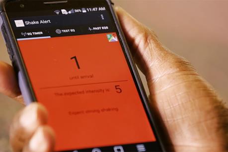 Mỹ ra mắt hệ thống cảnh báo động đất sớm