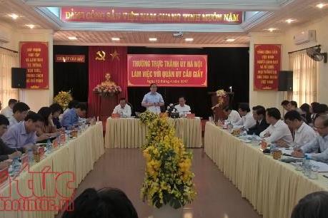 Bí thư Hà Nội đếm sơ có tới 4 gánh phở rong trên phố Tràng Thi