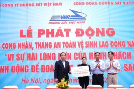 VNR phát động Tháng công nhân và hành động về an toàn lao động 2017