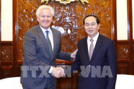 Chủ tịch nước Trần Đại Quang tiếp Chủ tịch Tập đoàn General Electric