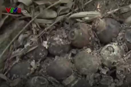 Tiêu hủy 137 quả bom ở Núi Khỉ