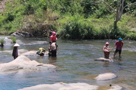 Doanh nghiệp xây đập chặn sông Krông Bông nuôi cá trái phép