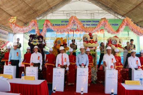 Khởi công Dự án Khai thác, chế biến đá granit ốp lát Mavieck Ninh Thuận