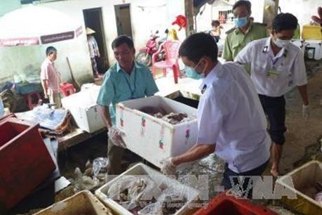 Thu giữ hơn 2.000 kg thịt lợn không rõ nguồn gốc