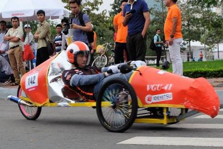 Những chiếc xe độc và lạ tại cuộc thi lái xe tiết kiệm nhiên liệu Honda 2017