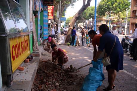 Vũng Tàu ra quân lập lại trật tự đô thị