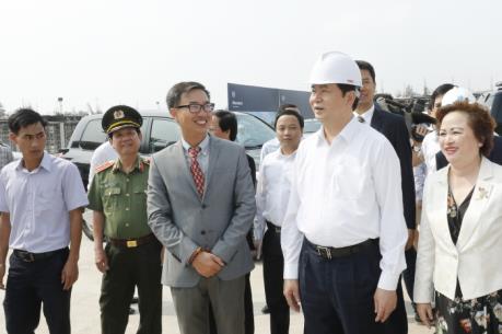 Chủ tịch nước Trần Đại Quang kiểm tra công tác chuẩn bị Tuần lễ Cấp cao APEC 2017