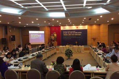 Lấy ý kiến Dự thảo Nghị định về hợp tác đầu tư nước ngoài trong lĩnh vực giáo dục