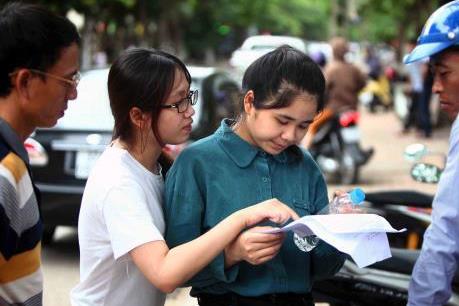  Thí sinh tự do không phải nộp bản chính bằng tốt nghiệp trung học phổ thông