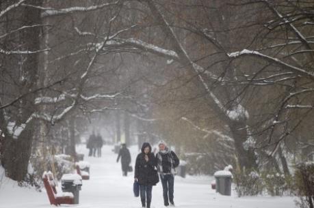 Biến đổi khí hậu: Tuyết rơi bất thường tại châu Âu