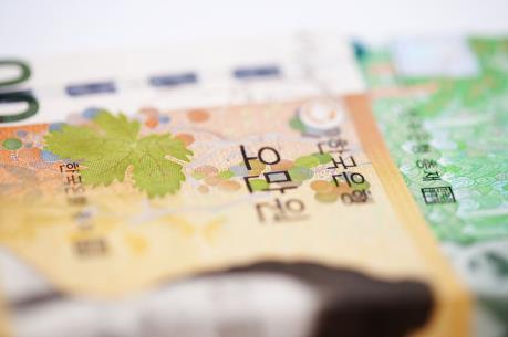 Doanh thu bán trái phiếu của các doanh nghiệp Hàn Quốc sụt giảm trong tháng Ba