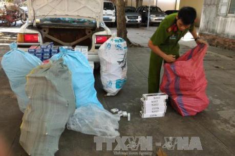 Xử lý thuốc lá ngoại nhập lậu bị tịch thu