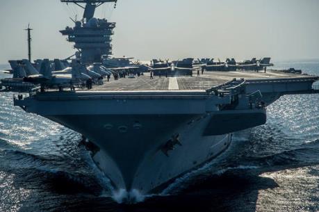 Tàu USS Carl Vinson của Mỹ đang trên đường đến Bán đảo Triều Tiên
