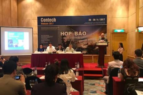 CONTECH VIETNAM 2017: Cơ hội cho các nhà đầu tư máy móc, thiết bị xây dựng