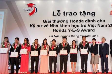 Khởi động giải thưởng Honda lần 12 dành cho các nhà khoa học trẻ Việt Nam