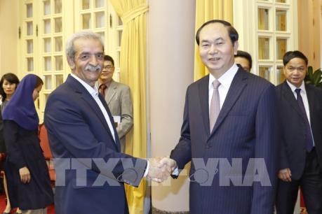 Chủ tịch nước: Việt Nam luôn chào đón các doanh nhân, doanh nghiệp Iran