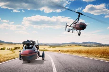 Lần đầu tiên ra mắt hai mẫu ô tô bay