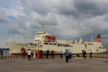 Tân Cảng Sài Gòn đón tàu trọng tải hơn 6.200 tấn