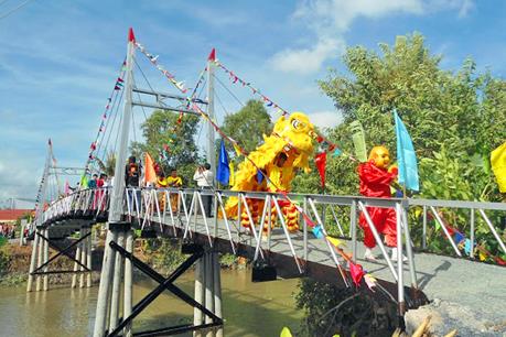 Ninh Bình khánh thành cầu xây dựng theo công nghệ mới