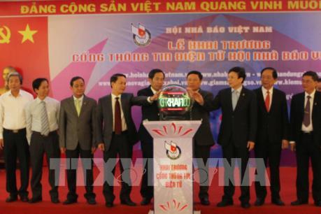 Khai trương Cổng thông tin điện tử của Hội Nhà báo Việt Nam